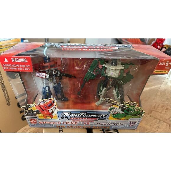 Hasbro Transformers Universe Optimus Prime vs Megatron Movie Set Action Figure N - Picture 4 of 7